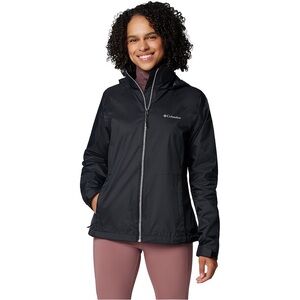 Columbia Women’s Black Hooded Ski & Snow Jacket